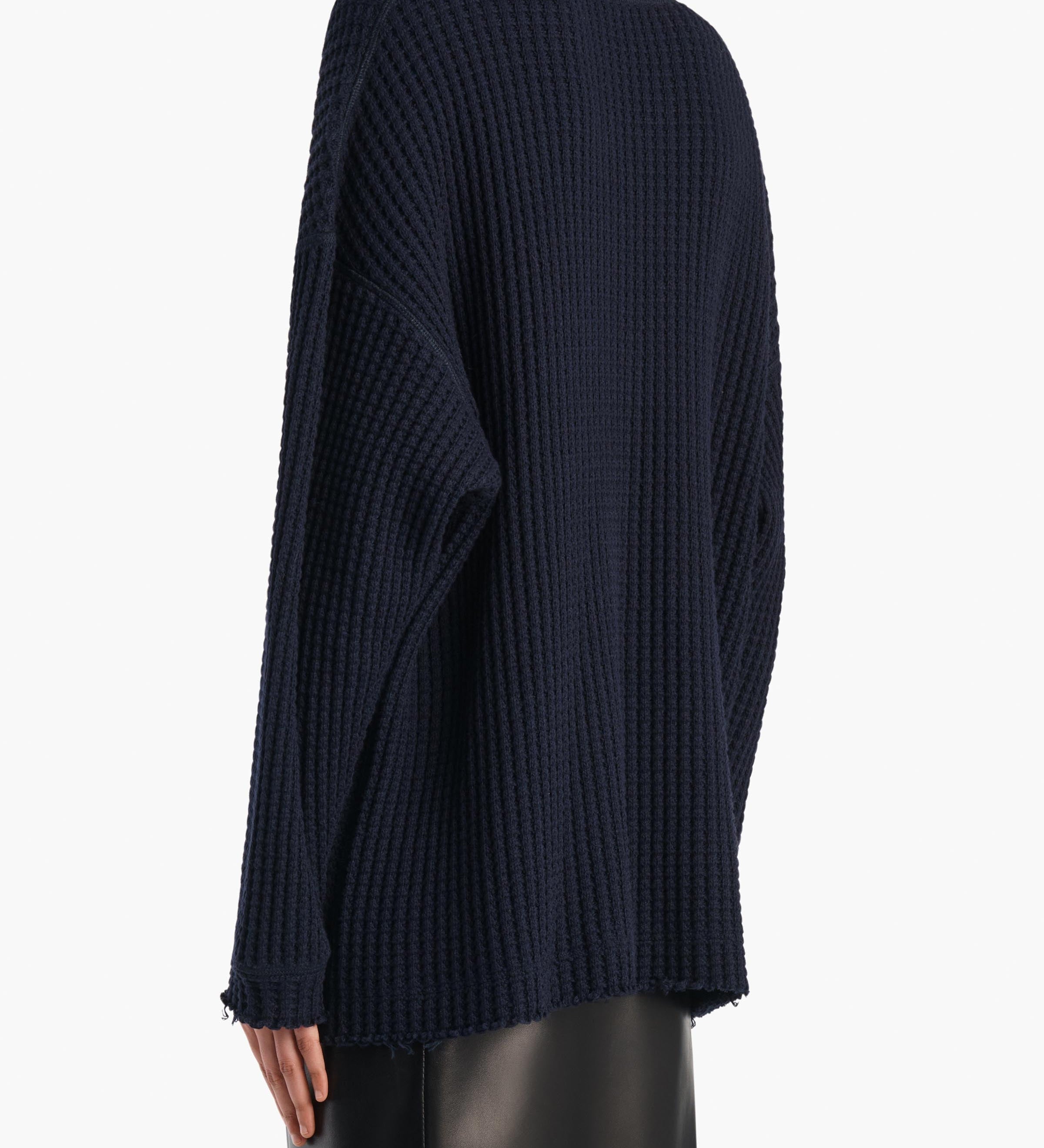 Khaite - Dylan Top in Dark Navy