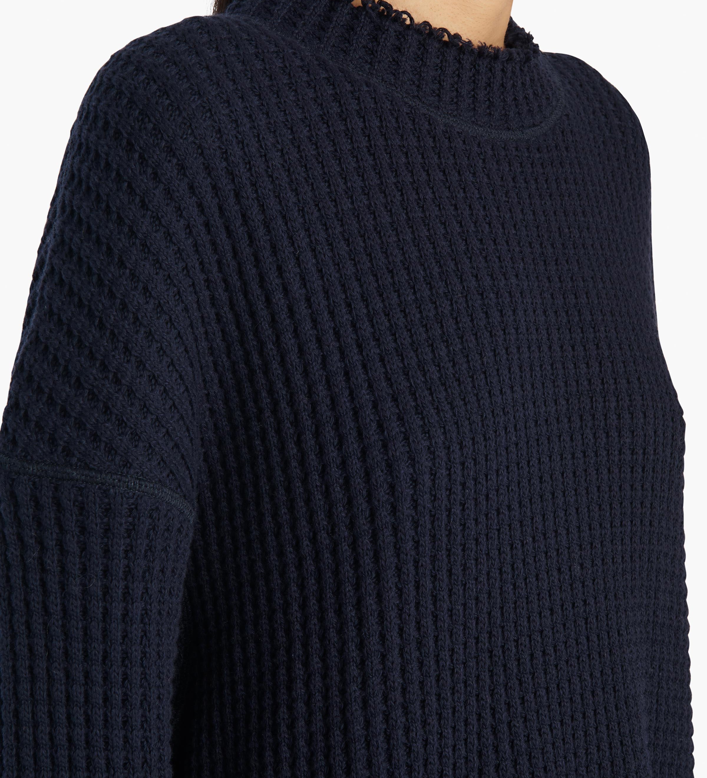 Khaite - Dylan Top in Dark Navy