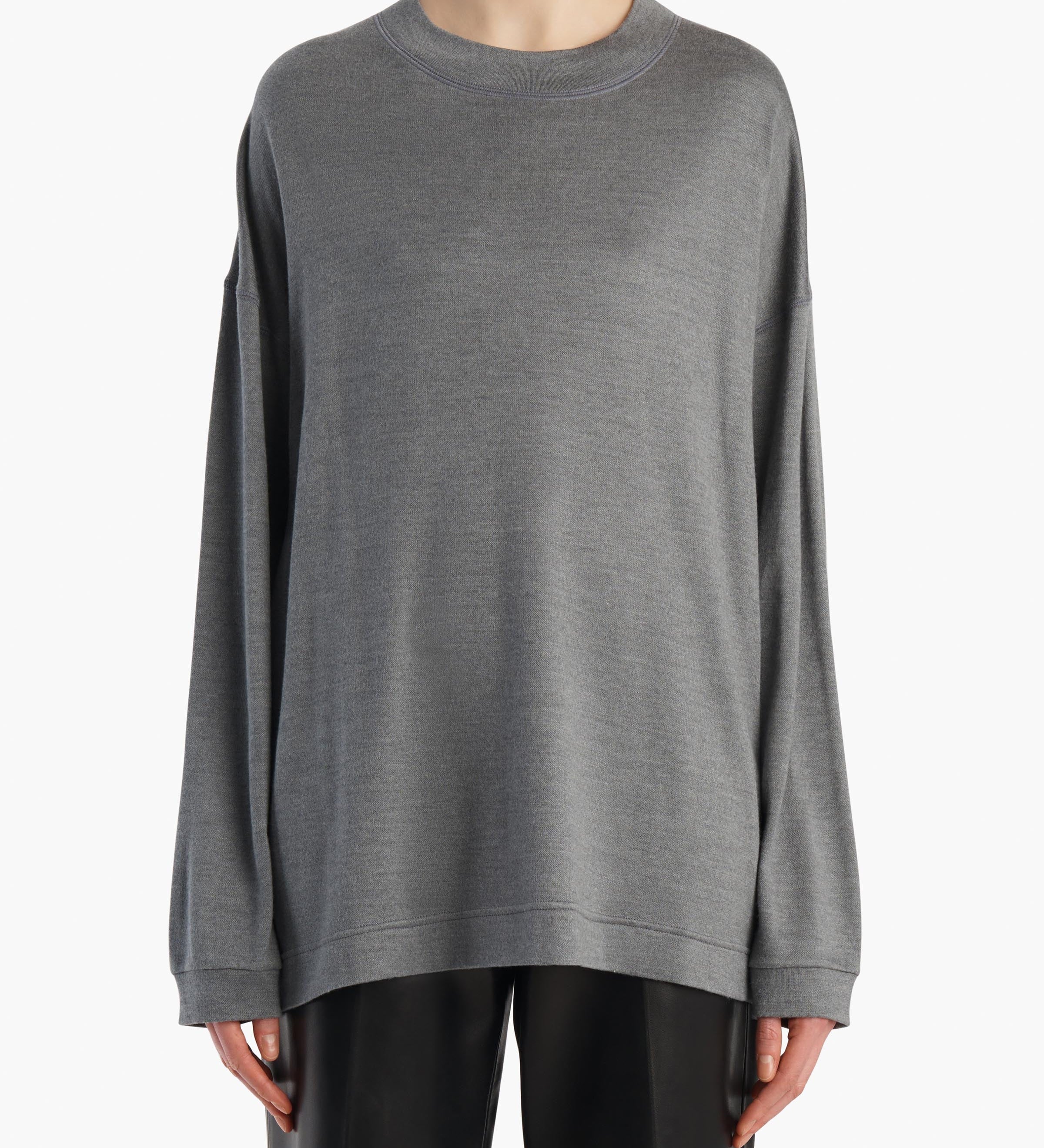 Khaite - Dylan Top in Heather Grey