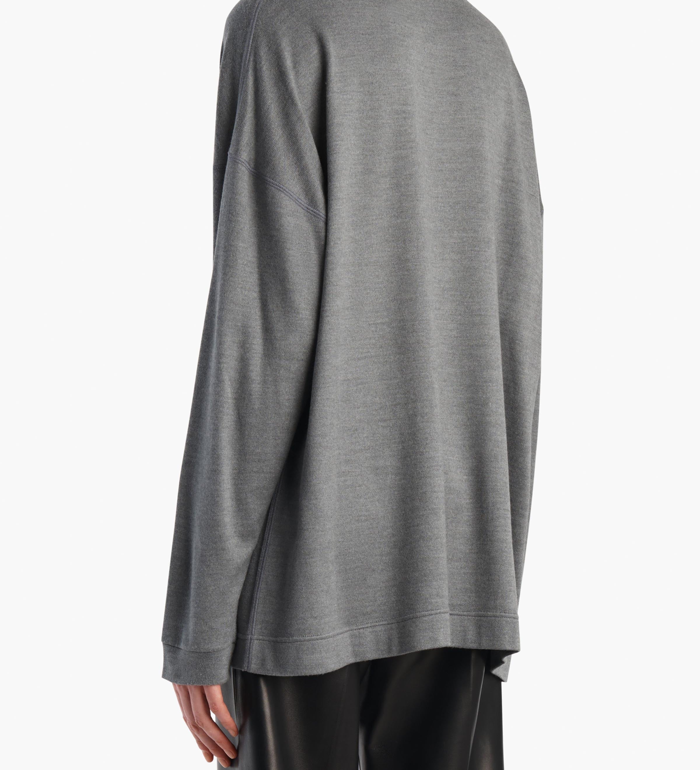 Khaite - Dylan Top in Heather Grey