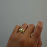 Kinn - Dahlia Double Pavé Ring 1.2mm Diamond
