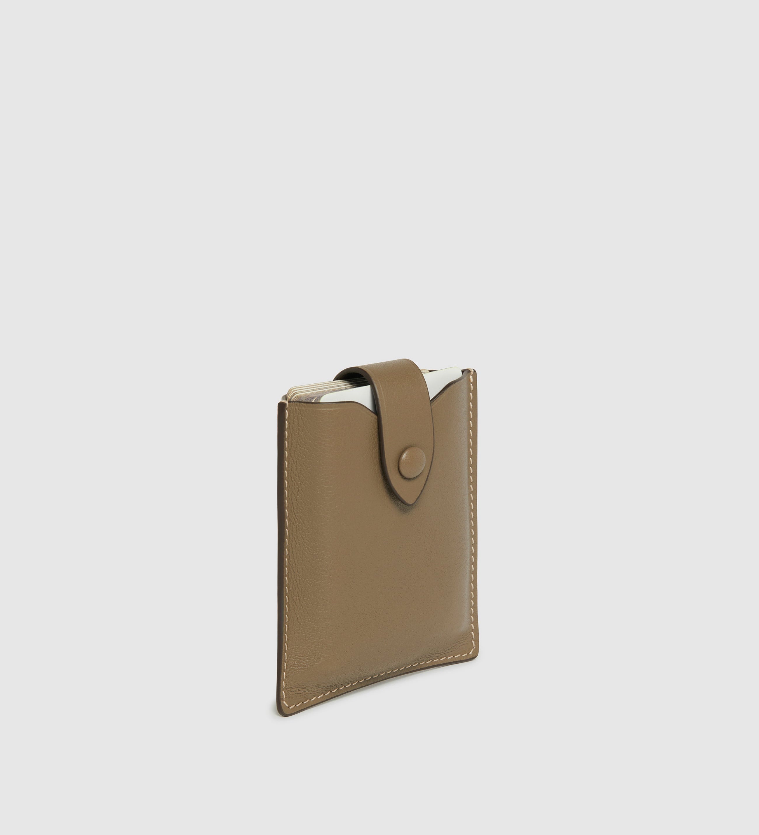 Metier - Playing Cards and Deck of Cards Case Set Smooth Calfskin Taupe