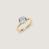 Kinn - Elizabeth Round Ring Natural Diamond