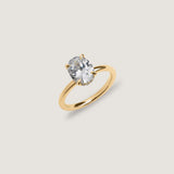 Kinn - Victoria Oval Ring Lab Diamond
