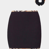 Hunza G x Burberry - Burberry x Hunza G Devyn Skirt/Top - Black/Check