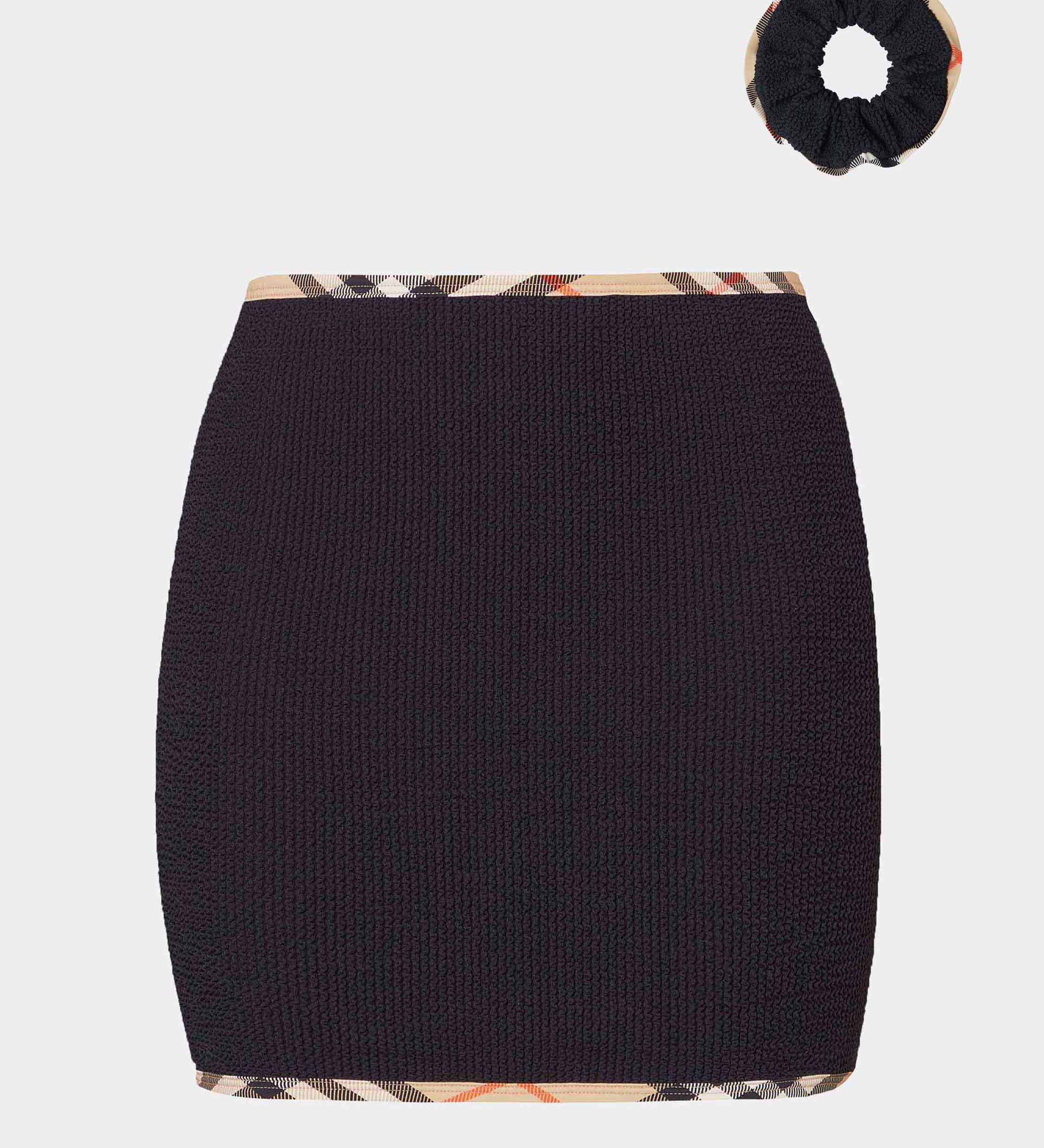Hunza G x Burberry - Burberry x Hunza G Devyn Skirt/Top - Black/Check