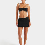 Hunza G x Burberry - Burberry x Hunza G Devyn Skirt/Top - Black/Check