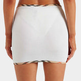 Hunza G x Burberry - Burberry x Hunza G Devyn Skirt/Top - White/Check