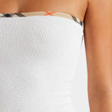 Hunza G x Burberry - Burberry x Hunza G Devyn Skirt/Top - White/Check