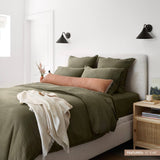 The Citizenry - Dhara Leather Lumbar Pillow