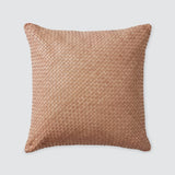 The Citizenry - Dhara Leather Square Pillow