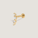 Kinn - Diamond Crawler Piercing Earring