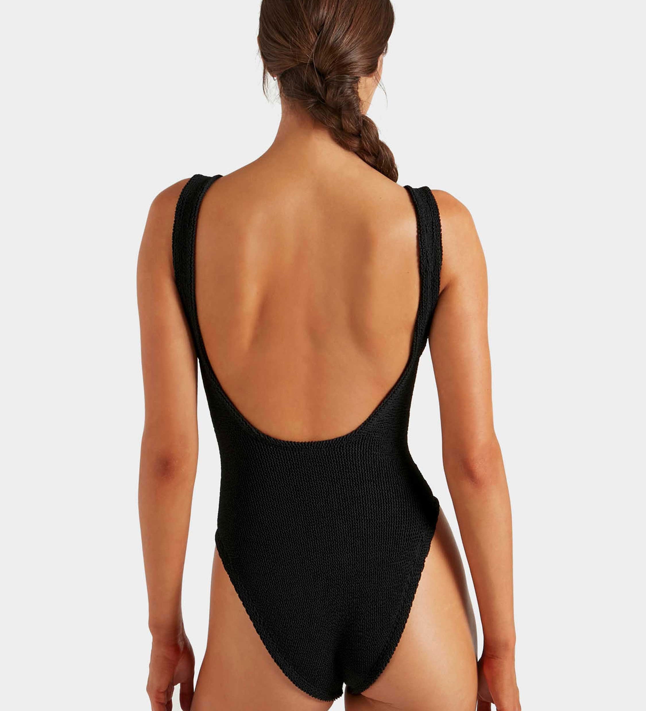 Hunza G x Burberry - Burberry x Hunza G Domino Swim - Black/Check
