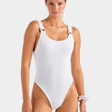 Hunza G x Burberry - Burberry x Hunza G Domino Swim - White/Check