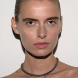 Dorsey - CELESTE NECKLACE, LAB BLUE SAPPHIRE, GOLD
