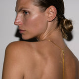 Dorsey - LINNEA LARIAT NECKLACE IN MOISSANITE