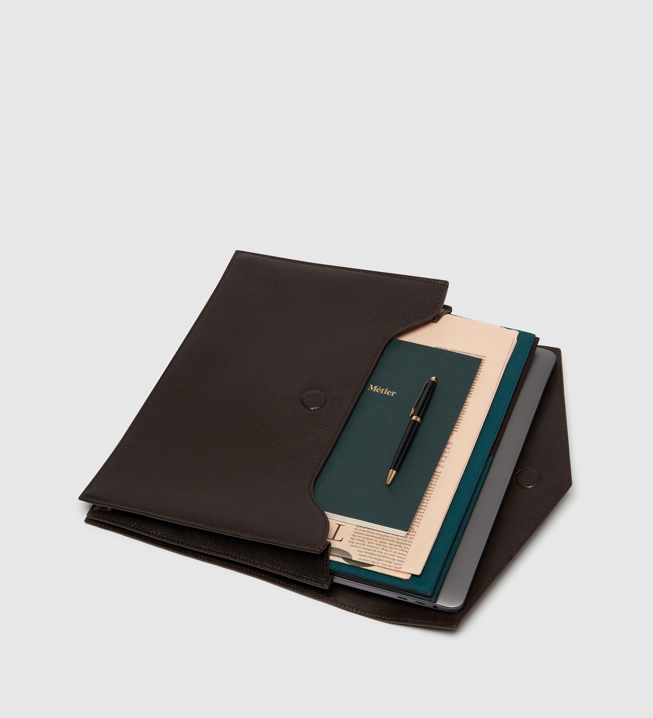 Metier - Double Document Folio Elvis Cacao