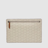 Metier - Medium Currency Wallet Signature Canvas Navy and Light