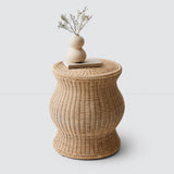 The Citizenry - Dua Wicker Stool