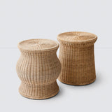 The Citizenry - Dua Wicker Stool