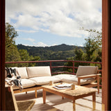 The Citizenry - Dunes Teak Outdoor 5-Piece Sectional