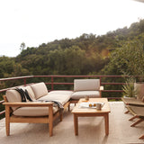 The Citizenry - Dunes Teak Outdoor Ottoman