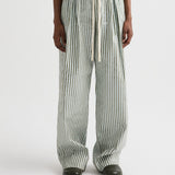 TWP - PJ Pant in Clear Sequin on Stripe