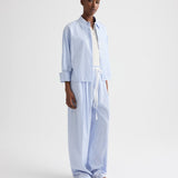 TWP - PJ Pant in Micro Triple Stripe