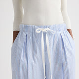 TWP - PJ Pant in Micro Triple Stripe