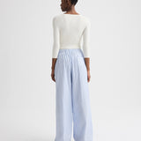TWP - PJ Pant in Micro Triple Stripe