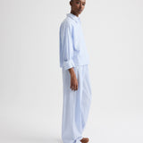 TWP - J.D. Shirt in Micro Triple Stripe