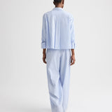 TWP - J.D. Shirt in Micro Triple Stripe