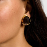 Veronica Beard - Macaroon Smoky Quartz Earring