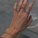 Kinn - Franco Curved Ring Diamond