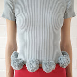 Conner Ives - The Pom Pom Tee - Grey
