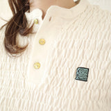Conner Ives - The Shirred Henley Tutu Top
