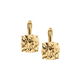Dorsey - PORTER CUSHION-CUT EARRINGS IN HONEY MOISSANITE