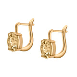Dorsey - PORTER CUSHION-CUT EARRINGS IN HONEY MOISSANITE