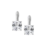 Dorsey - PORTER CUSHION-CUT EARRINGS IN LAB WHITE SAPPHIRE