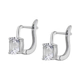Dorsey - PORTER CUSHION-CUT EARRINGS IN LAB WHITE SAPPHIRE