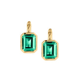 Dorsey - ODETTE EARRINGS IN NANO EMERALD