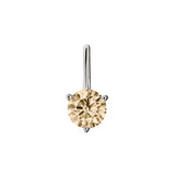 Dorsey - HENDRY BAR STUD EARRINGS IN HONEY MOISSANITE