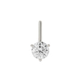 Dorsey - HENDRY BAR STUD EARRINGS IN MOISSANITE