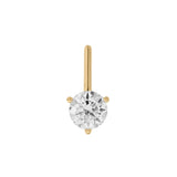 Dorsey - HENDRY BAR STUD EARRINGS IN MOISSANITE