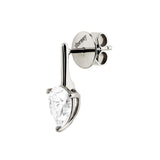 Dorsey - HENDRY PEAR - CUT BAR STUD EARRING IN MOISSANITE