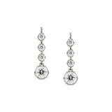 Dorsey - HENRIETTA 4-STONE DROP EARRINGS IN MOISSANITE