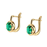 Dorsey - MAXWELL EARRINGS IN NANO EMERALD