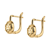 Dorsey - MAXWELL EARRINGS IN HONEY MOISSANITE