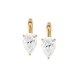 Dorsey - PORTER PEAR-CUT EARRINGS IN MOISSANITE