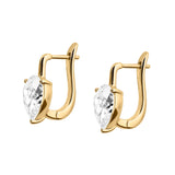 Dorsey - PORTER PEAR-CUT EARRINGS IN MOISSANITE